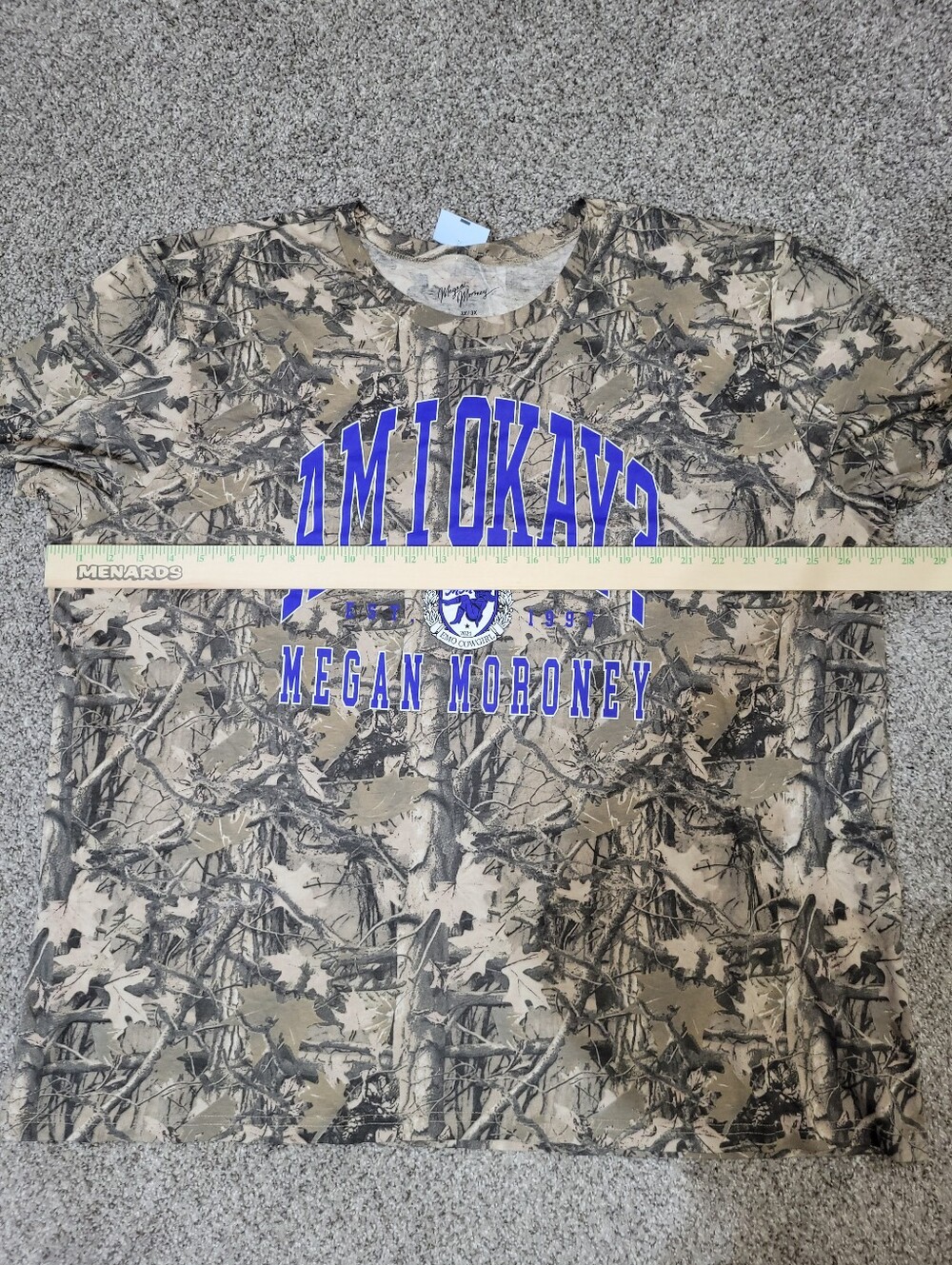 Megan Moroney Womens 3X Am I Okay Cano Country Concert Tour Tshirt Emo Cowgirl - Picture 4 of 7